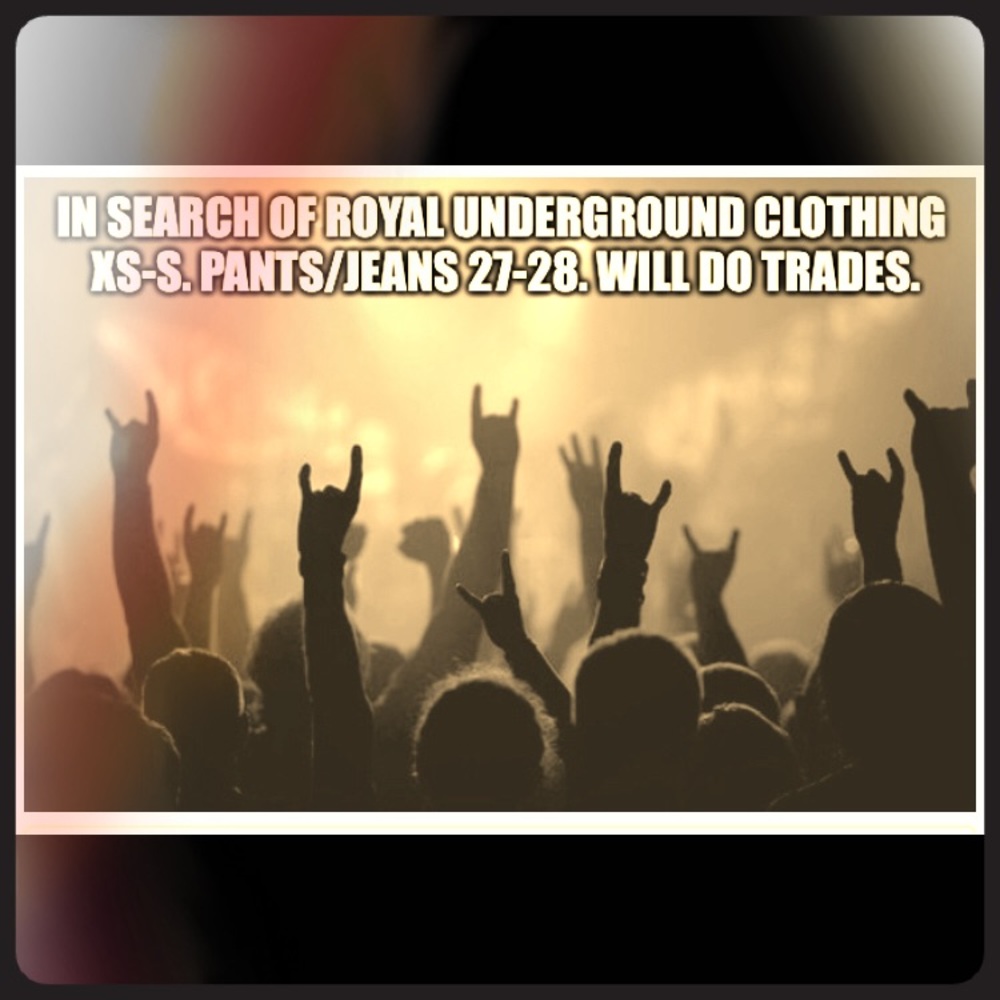 ISO Royal Underground clothing